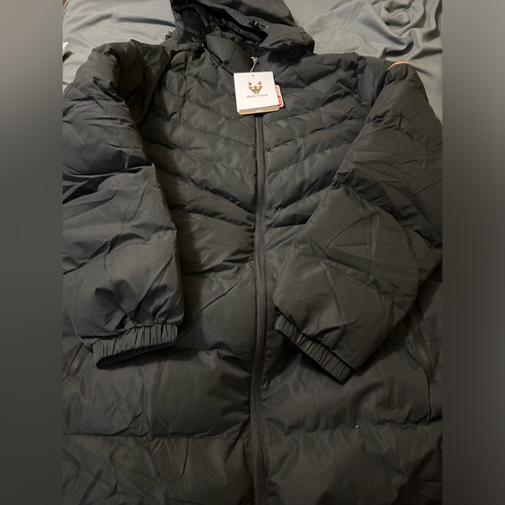 ALPHA CAMP Women's Puffer Jacket/ sz xl nwt